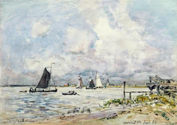 A Landing Stage on the Escaut